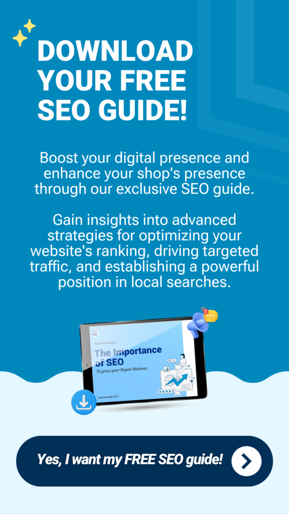 CTA The Importance of SEO for your Repair Shop Business