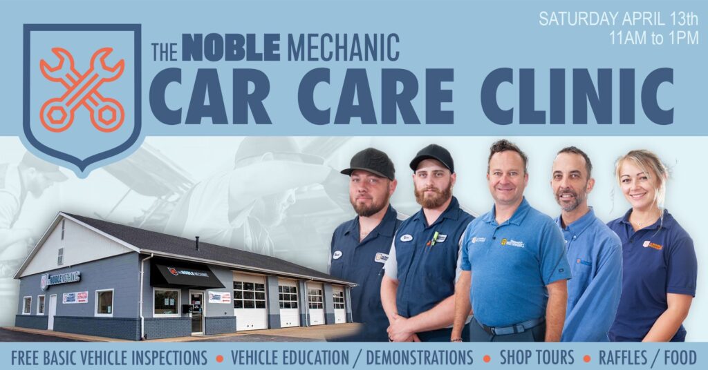 Noble Mechanic Car Care Clinic, Indiana. Source: Facebook