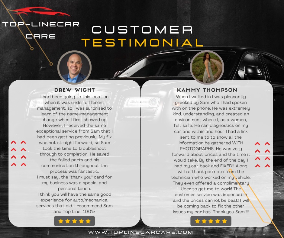 Top Line Car Care holds daily meetings with their employees to address customer feedback