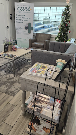 Christian Brothers Automotive (AZ) has local magazines about other local businesses to read while customers wait for maintenance and repairs.