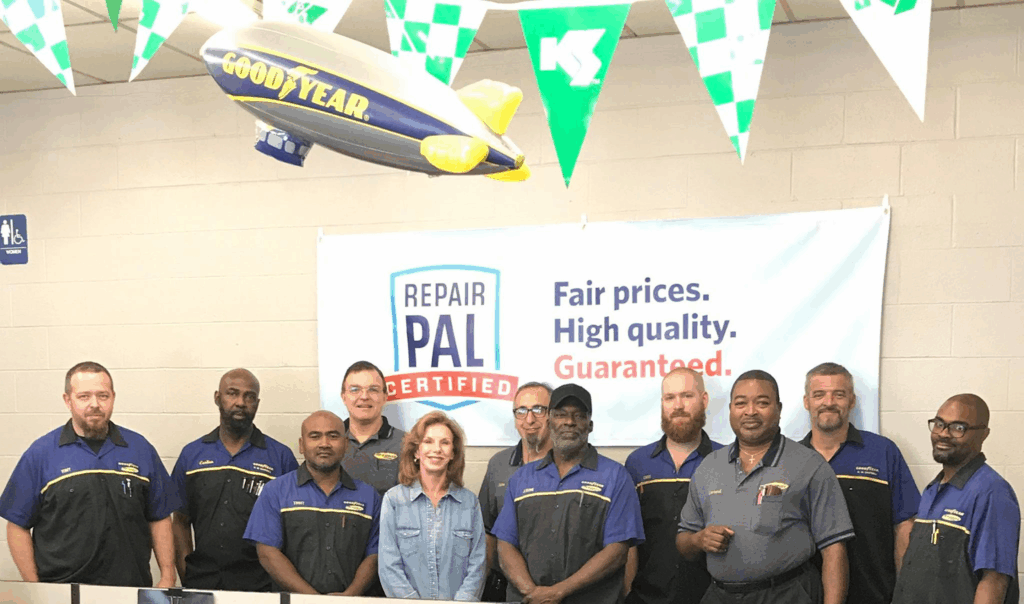 To celebrate 30 years in business, long-time RepairPal shop DW Campbell Tire and Service Center (Atlanta, GA) handed out RepairPal goodies during their anniversary event.